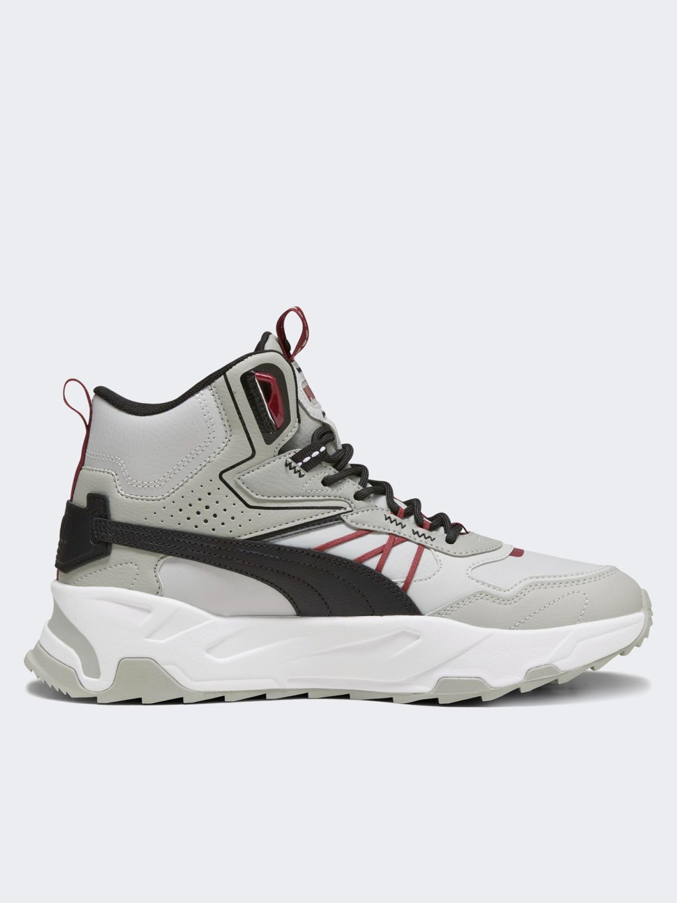 Черевики чоловічі Puma Trinity Mid Hybrid L сірі 39398502 — фото 4