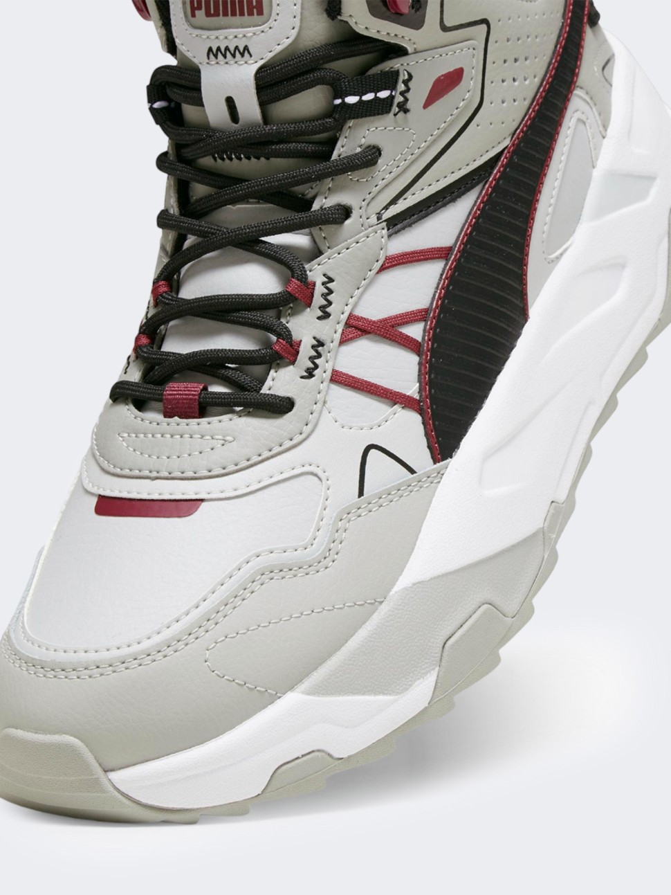 Черевики чоловічі Puma Trinity Mid Hybrid L сірі 39398502 — фото 5