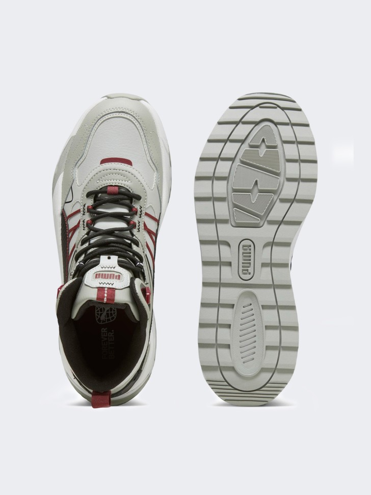 Ботинки мужские Puma Trinity Mid Hybrid L серые 39398502 изображение 6