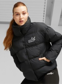 Куртка женская Puma Better Polyball Puffer черная 67536701 изображение 2