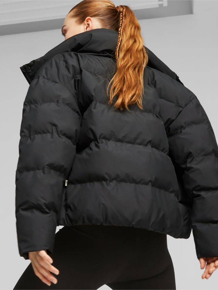 Куртка жіноча Puma Better Polyball Puffer чорна 67536701 — фото 3