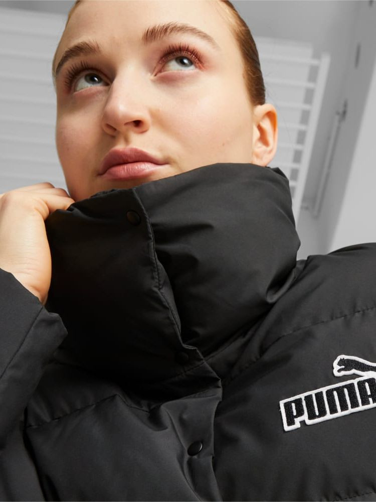 Куртка женская Puma Better Polyball Puffer черная 67536701 изображение 5
