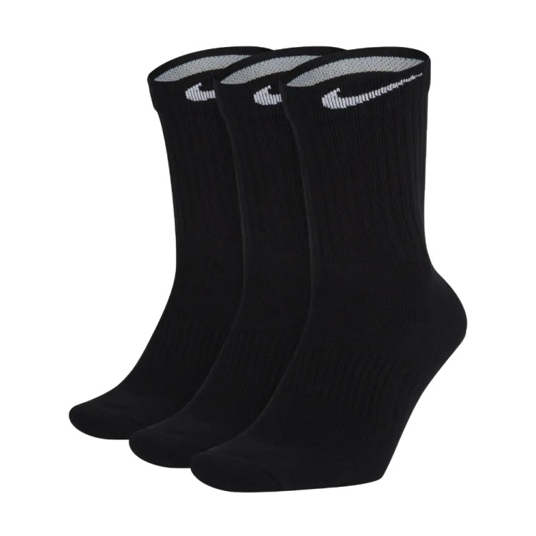 Шкарпетки  Nike U NK PERF LTWT CRW 3PR NFS 144 чорні SX4704-001 изображение 1