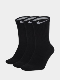 Носки  Nike U NK PERF LTWT CRW 3PR NFS 144 черные SX4704-001 изображение 2