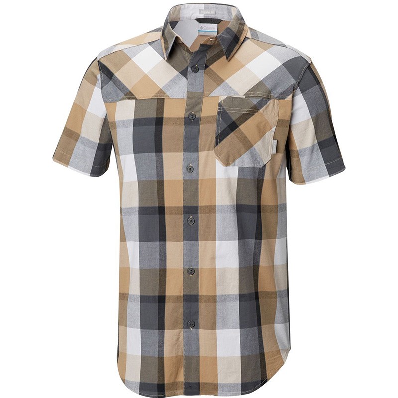 Рубашка мужская Columbia Thompson Hill YD SS Shirt 1772031-214 — фото 1