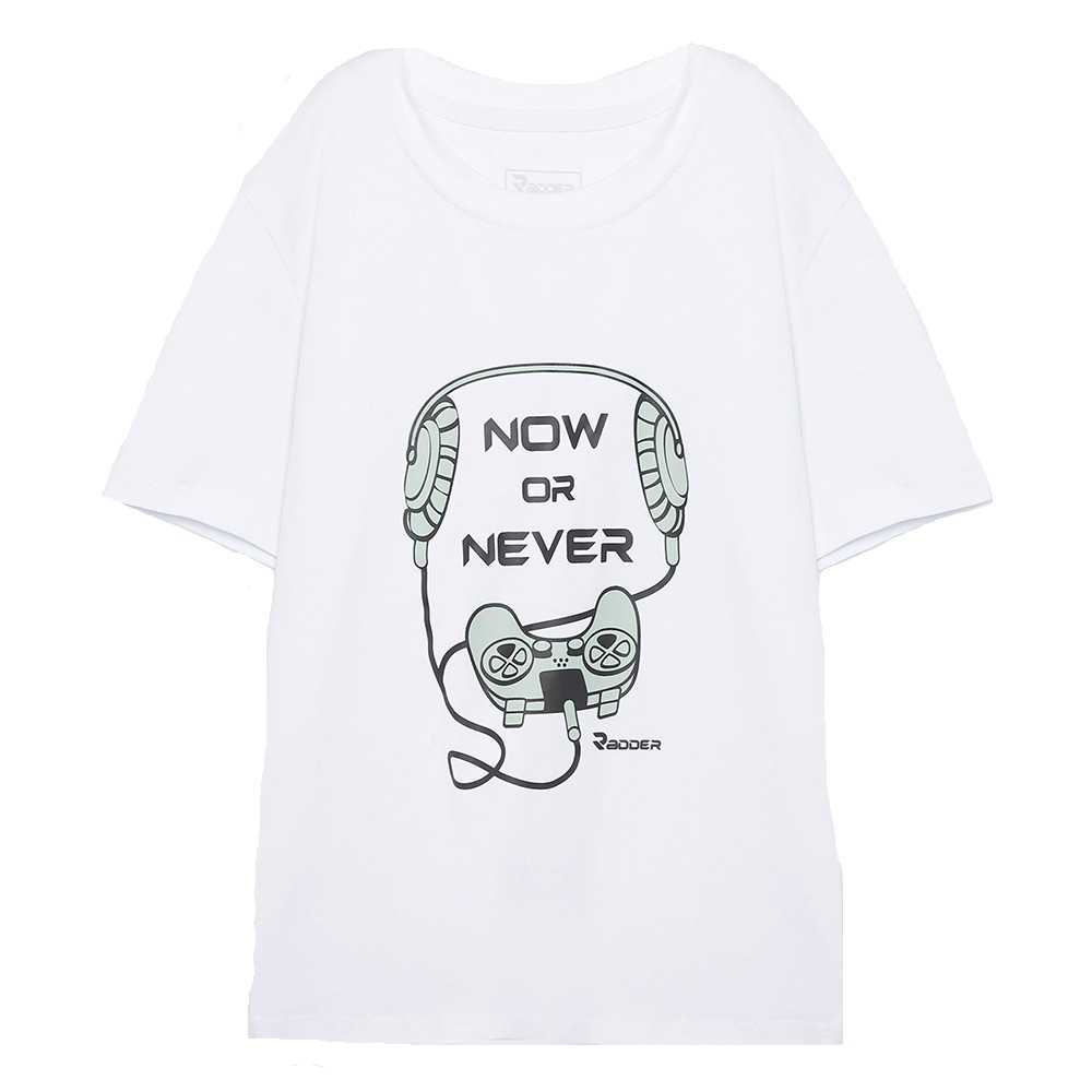 Футболка детская Radder Crespi белая 442465-100