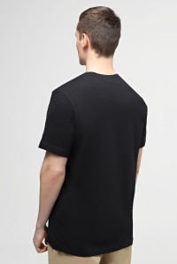Футболка мужская Nike M NSW CLUB DT TEE черная FD1184-011 изображение 3