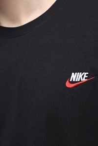 Футболка мужская Nike M NSW CLUB DT TEE черная FD1184-011 изображение 4