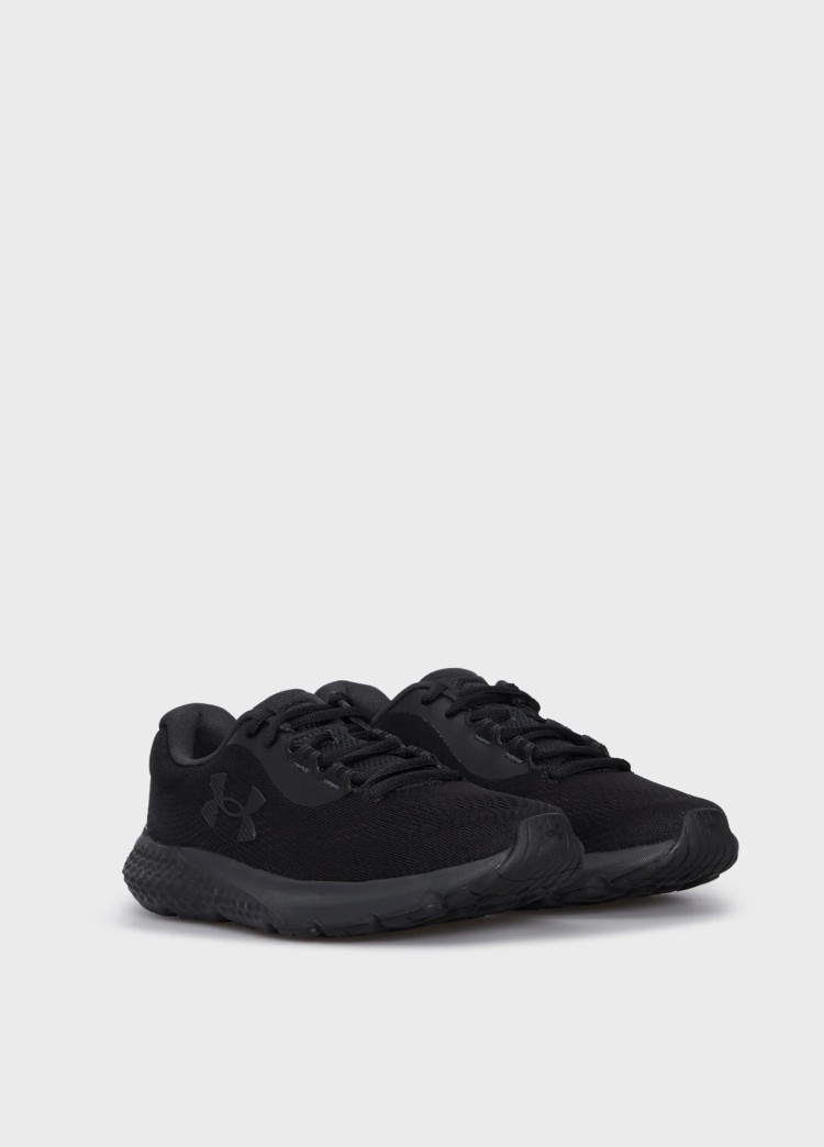 Кроссовки женские Under Armour UA Charged Rogue 4 черные 3027005-002 изображение 4