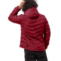 Пуховик мужской Jack Wolfskin бордовый 1203591-2027 изображение 2
