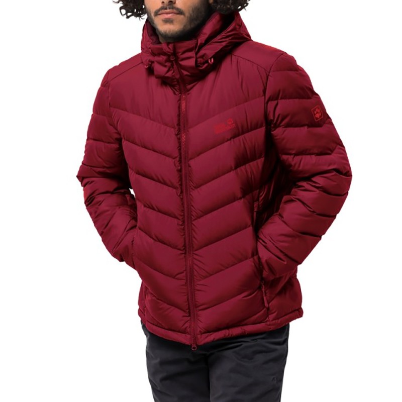 Пуховик мужской Jack Wolfskin бордовый 1203591-2027 — фото 3 — Sport City Пуховик мужской Jack Wolfskin бордовый 1203591-2027 — фото 3