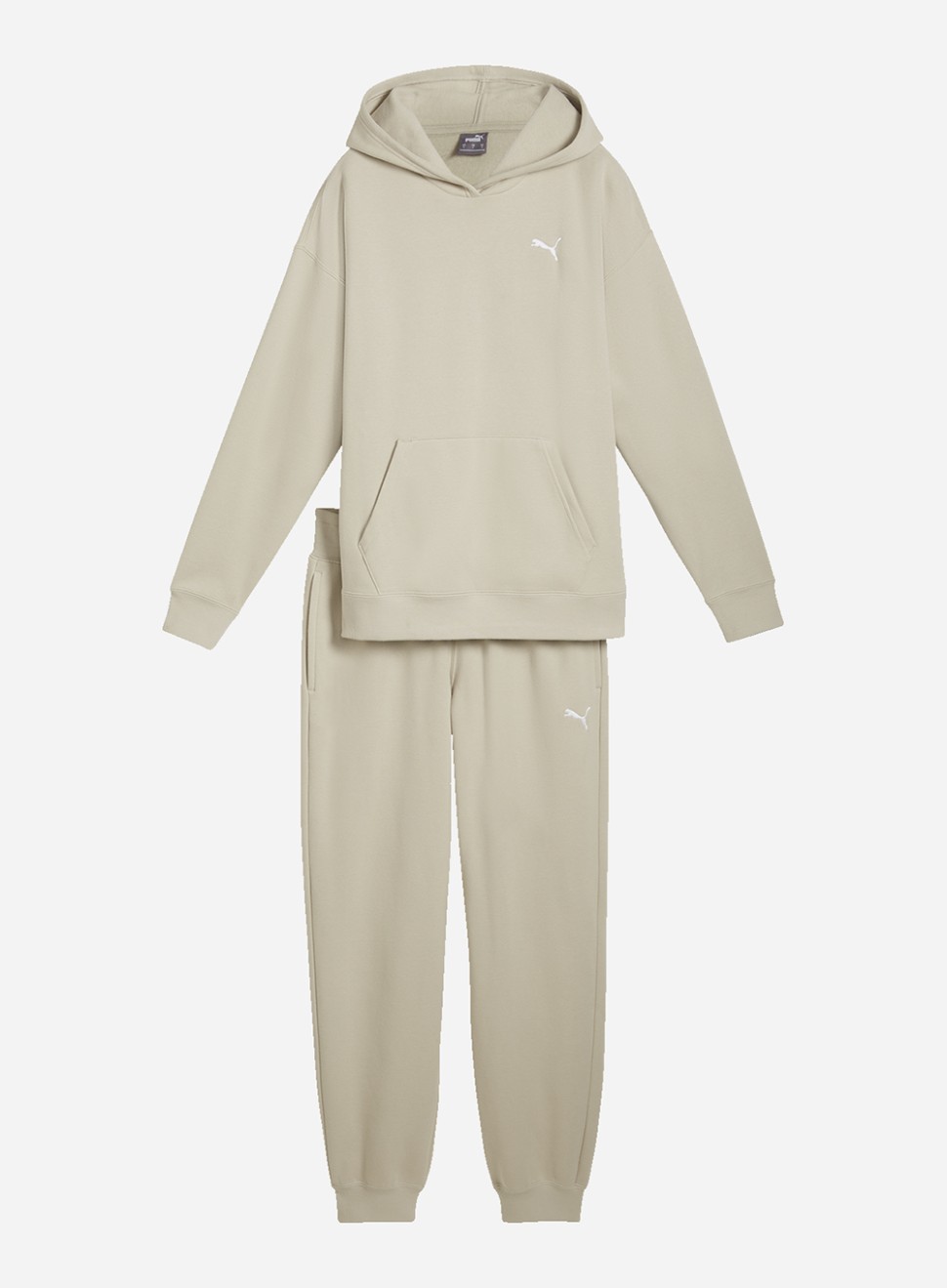 Костюм жіночий Puma Loungewear Tracksuit FL бежевий 68309168 — фото 7