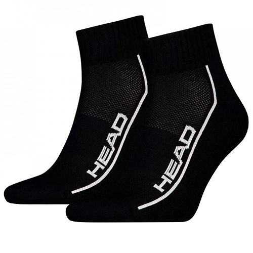 Шкарпетки чоловічі HEAD ALL SPORTS PERFORMANCE QUART чорні 701229022001 — фото 1
