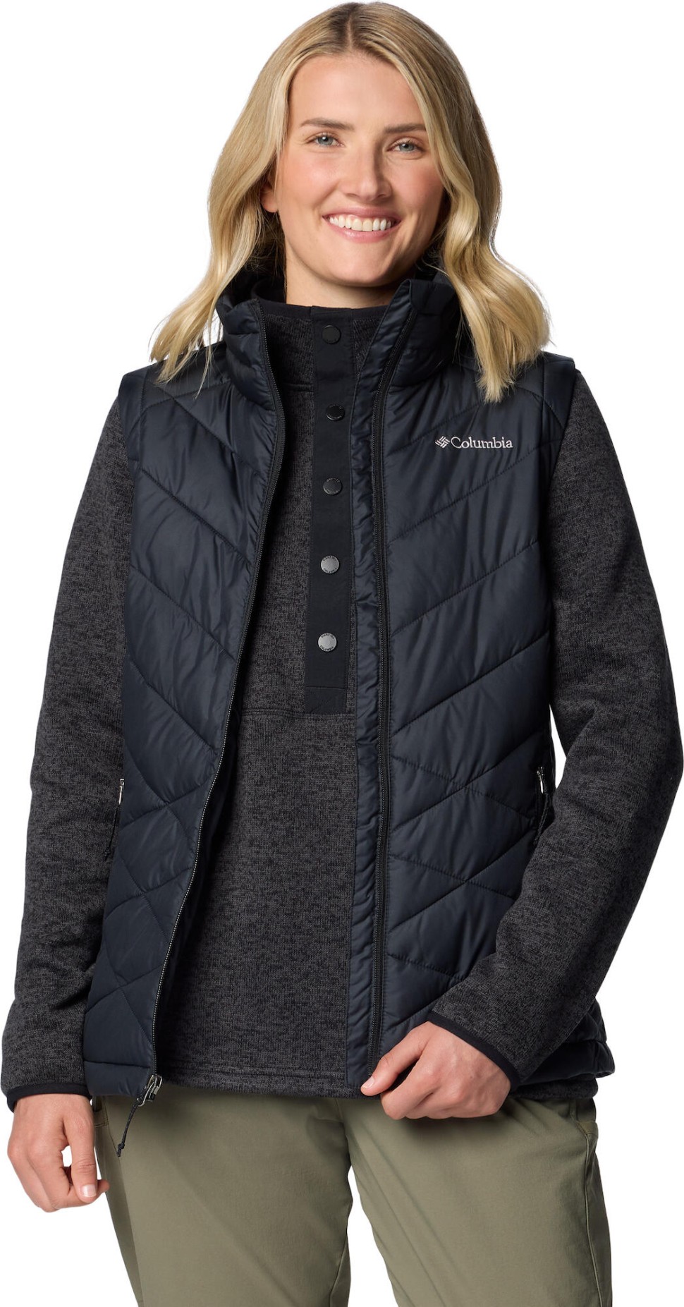 Жилет жіночий Columbia Heavenly™ II Vest чорний 2089201-010 — фото 5