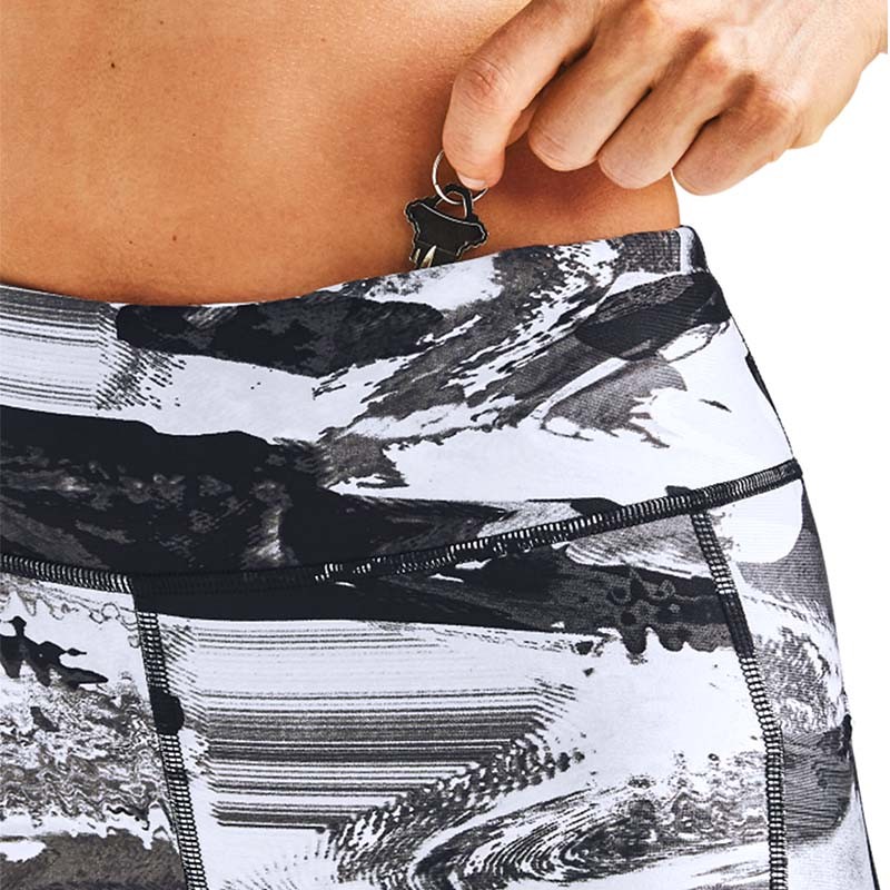 Лосины Under Armour HeatGear® Armour Printed Ankle Crop 1353296-005 изображение 5