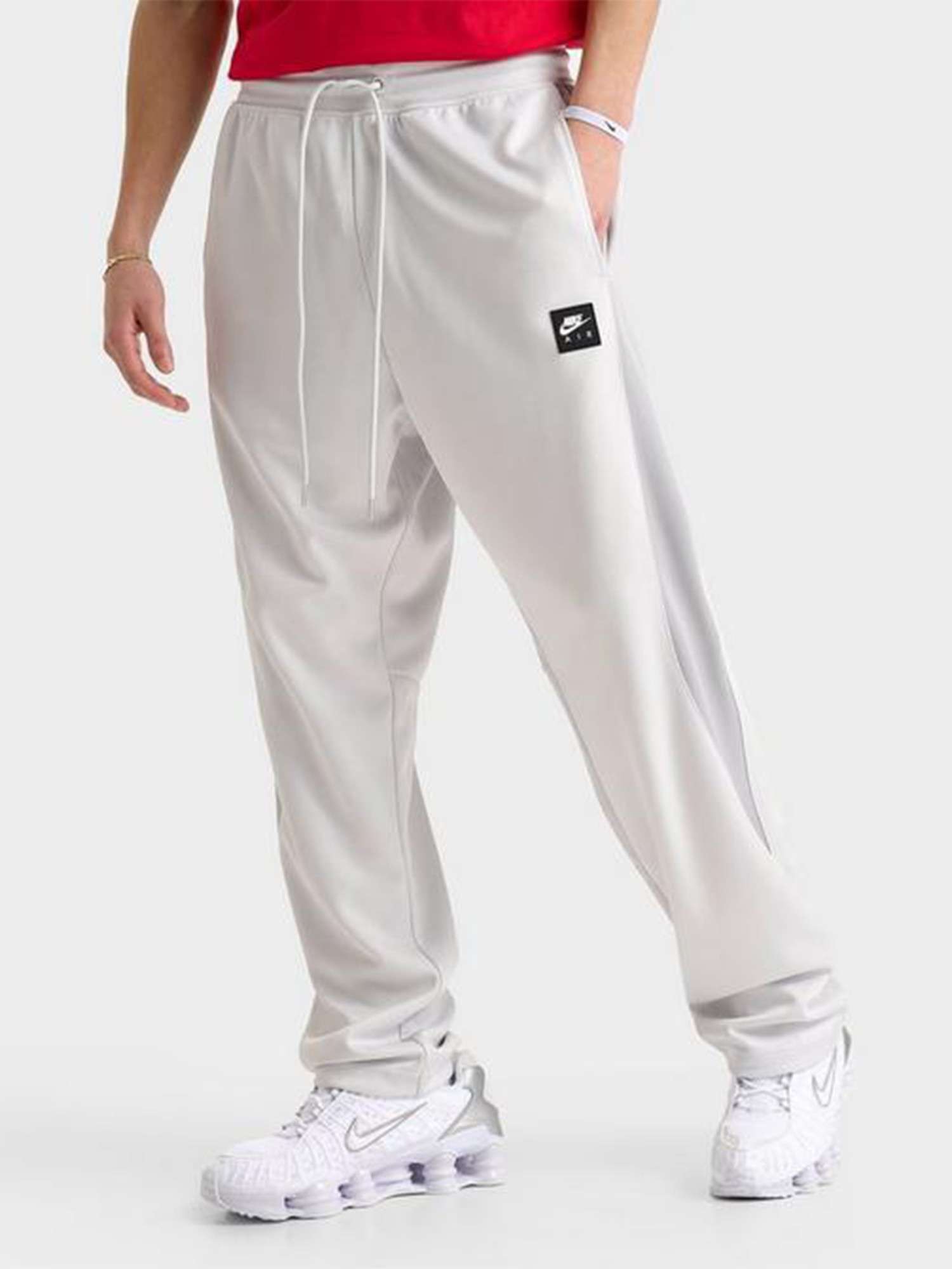 Брюки мужские Nike M NIKE AIR PK TRACK PANT белые HJ0283-009 изображение 2