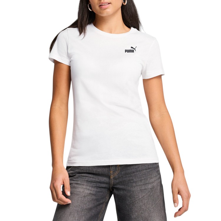 Футболка женская Puma ESS Small No. 1 Logo Tee белая 68237202