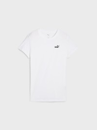 Футболка жіноча Puma ESS Small No. 1 Logo Tee біла 68237202 изображение 5