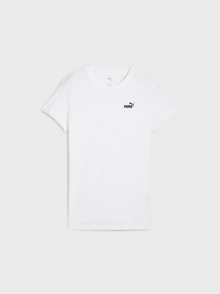 Футболка жіноча Puma ESS Small No. 1 Logo Tee біла 68237202 изображение 5