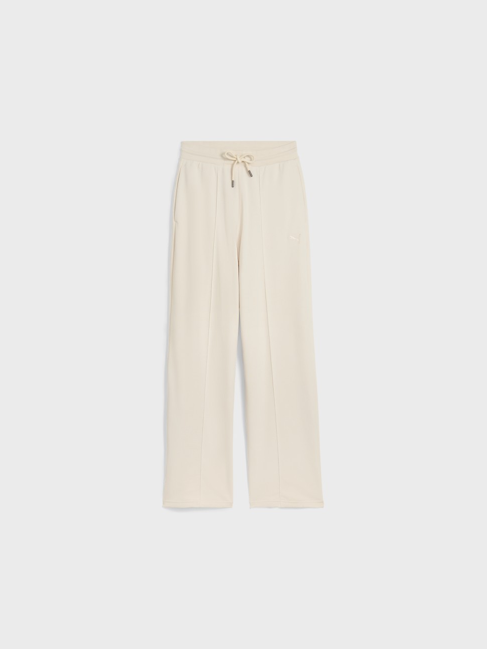 Штани жіночі Puma CLASS Comfort Pinnacle High-Waist Straight Pants TR молочні 68812987 — фото 5