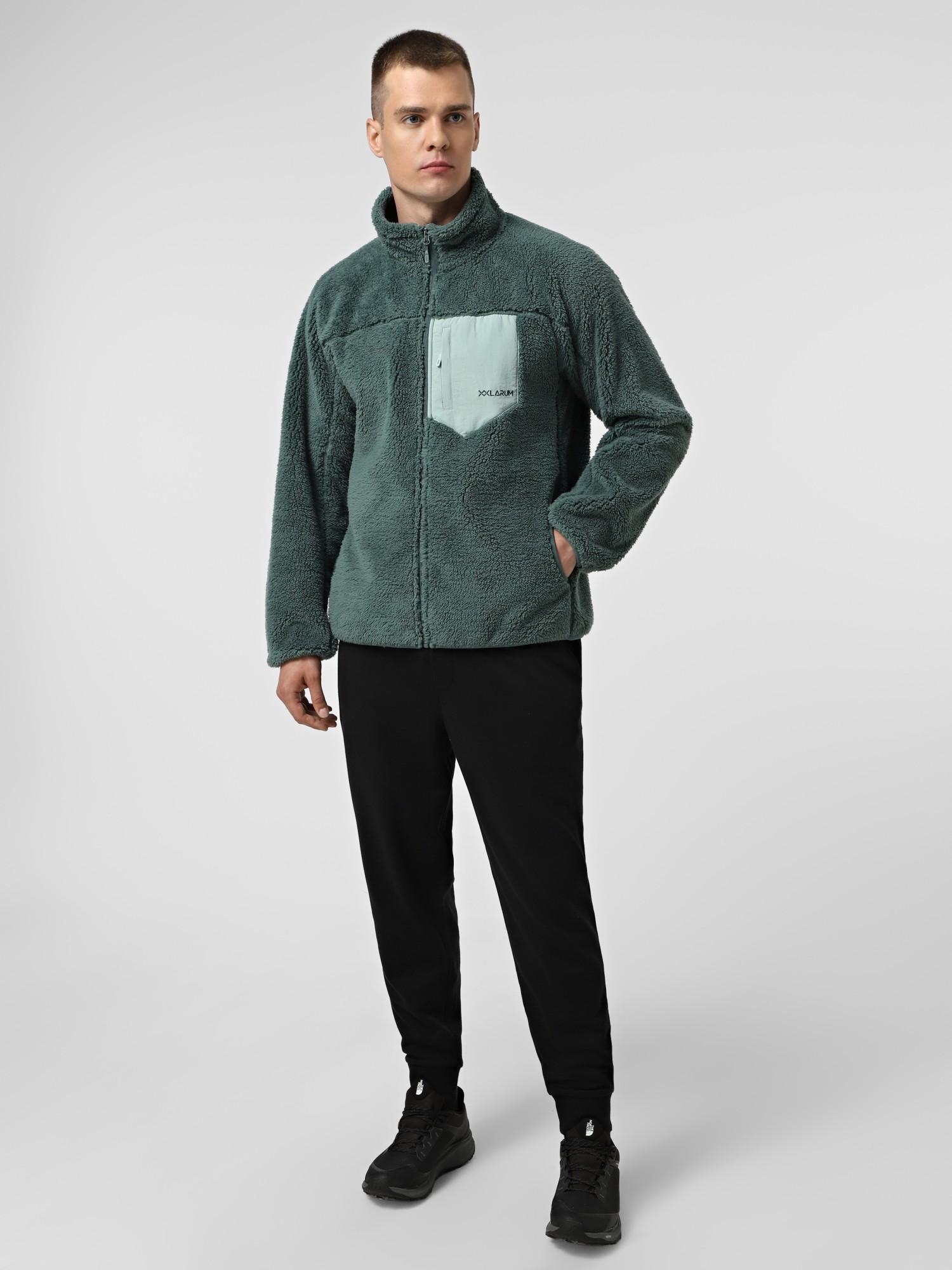 Толстовка мужская Larum Mossi зеленая 162508-310 изображение 6