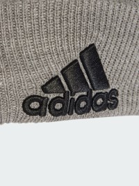 Шапка  Adidas LOGO BEANIE CUF сіра IY7665 изображение 4
