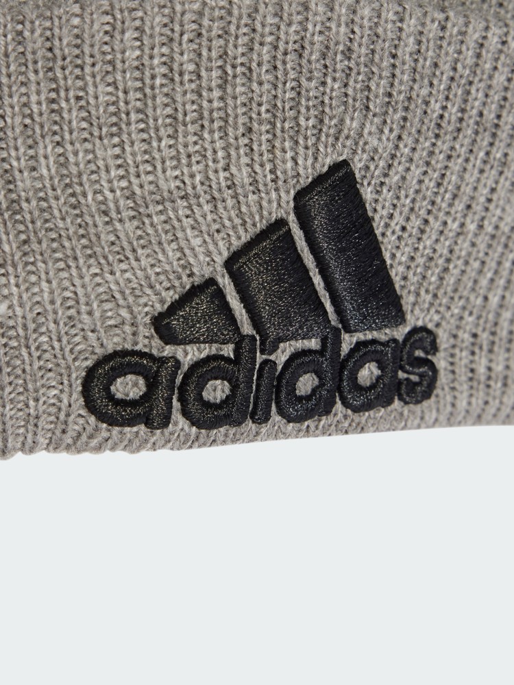 Шапка  Adidas LOGO BEANIE CUF сіра IY7665 изображение 4