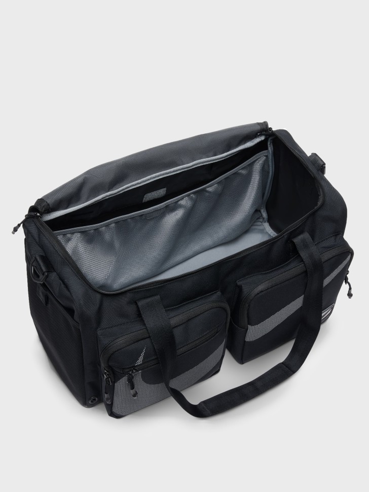 Сумка  Nike NK UTLTY S PWR DUFF - 2.0 GFX черная HF0654-010 изображение 5