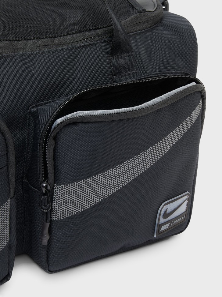 Сумка  Nike NK UTLTY S PWR DUFF - 2.0 GFX черная HF0654-010 изображение 6