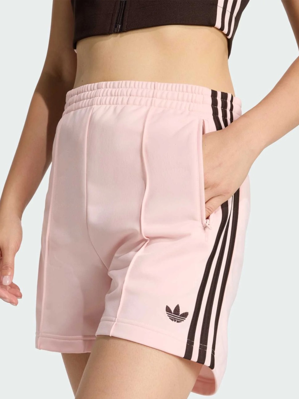 Шорти жіночі Adidas FB SHORT рожеві KD3671 — фото 4
