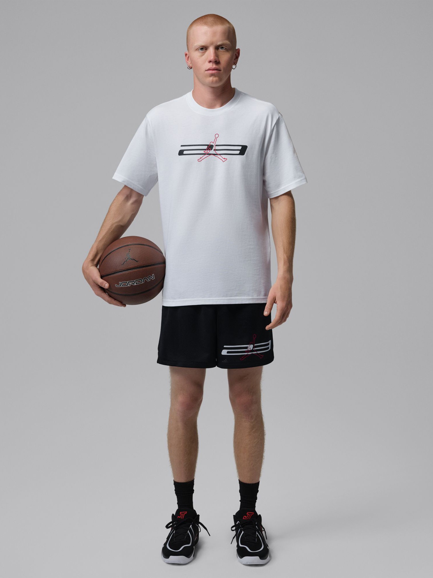Футболка мужская Nike M J DF SPT GFX SS CREW 2 белая IR0864-100 изображение 6