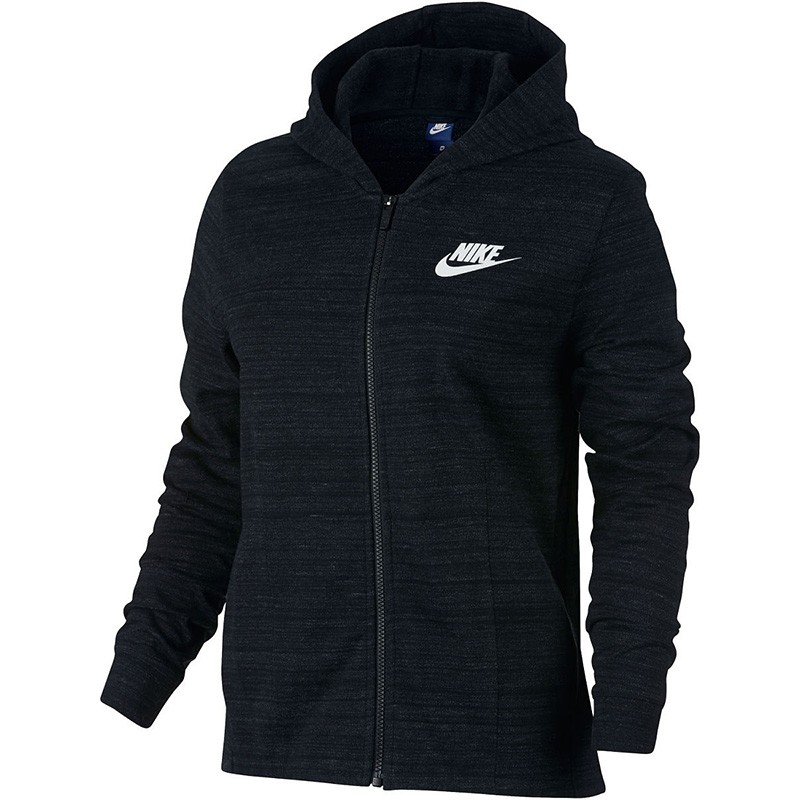 Толстовка женская Nike AV15 Knit Black черная 837458-010 изображение 1