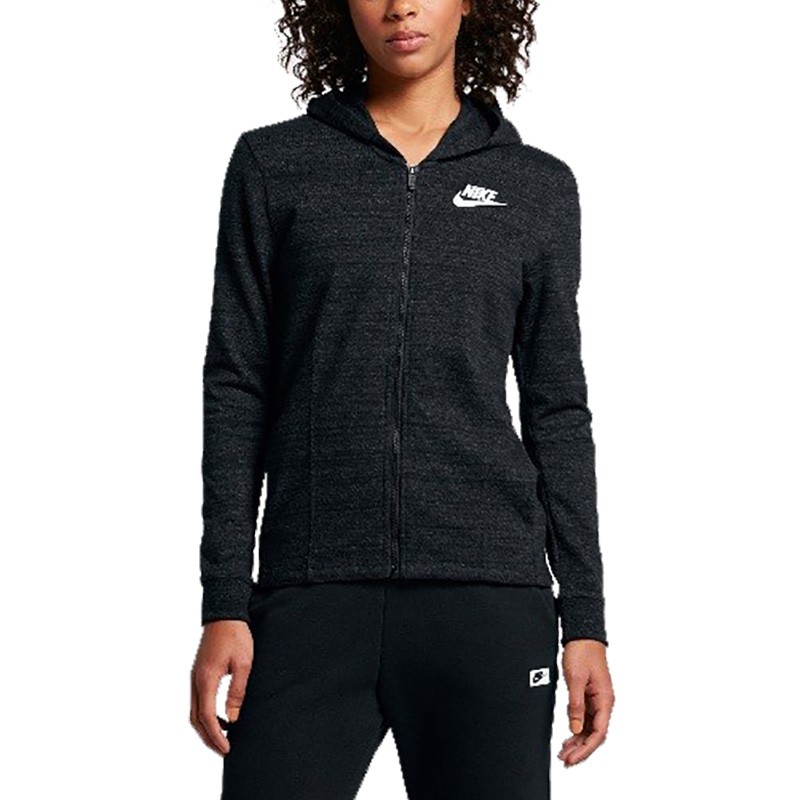 Толстовка женская Nike AV15 Knit Black черная 837458-010 — фото 3