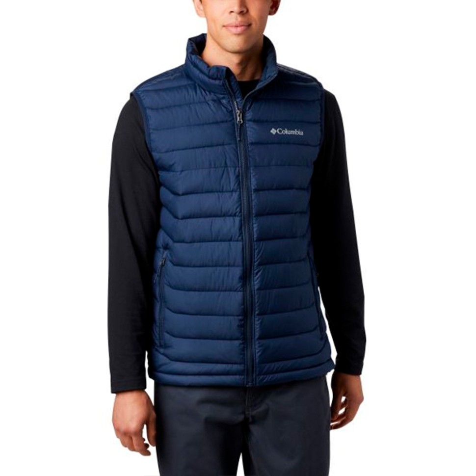 Жилет чоловічий Columbia POWDER LITE™VEST синій 1748031-465 — фото 1