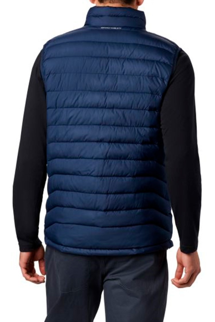  Жилет мужской Columbia POWDER LITE™VEST синий 1748031-465 изображение 3