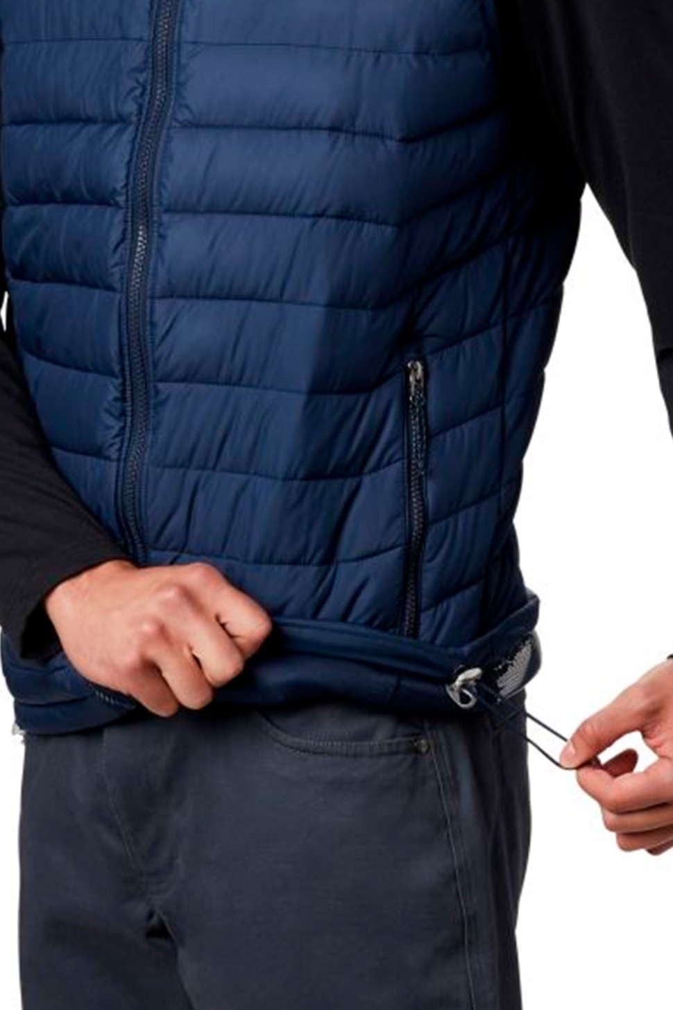 Жилет чоловічий Columbia POWDER LITE™VEST синій 1748031-465 — фото 5