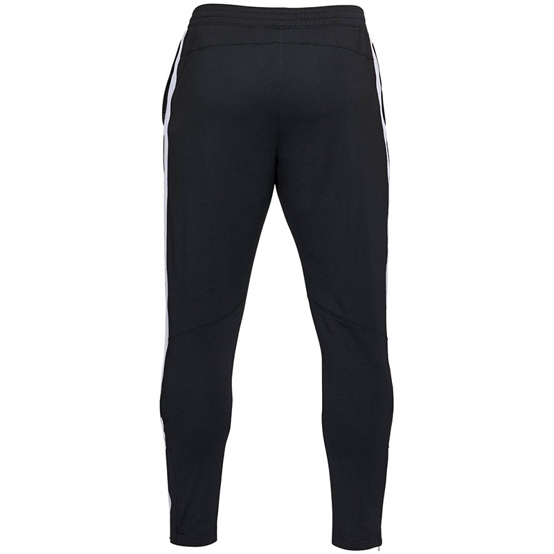 Брюки мужские Under Armour Sportstyle Pique Track Pant черные 1313201-001 изображение 2