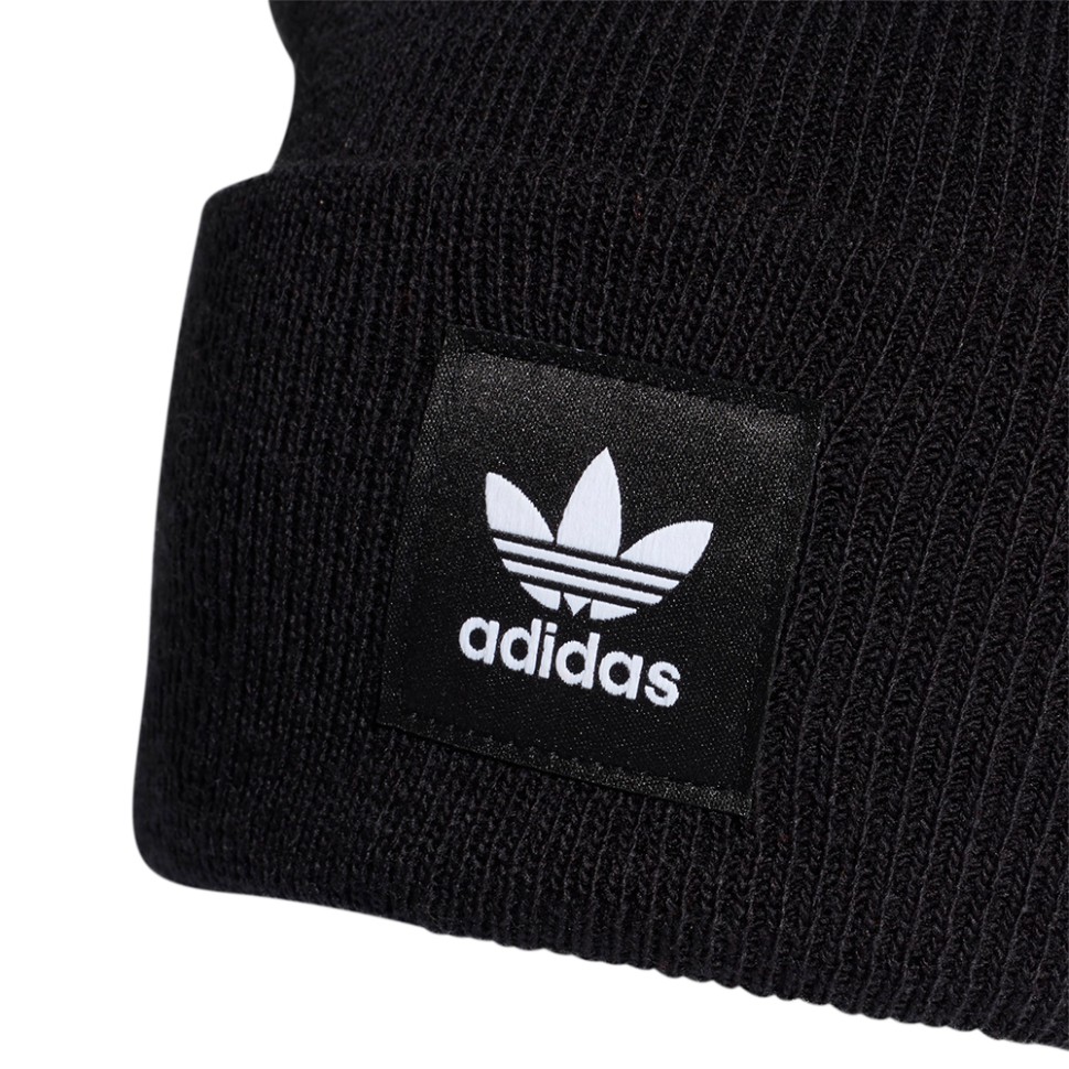 Шапка Adidas Ac Cuff Knit чорна ED8712  изображение 3