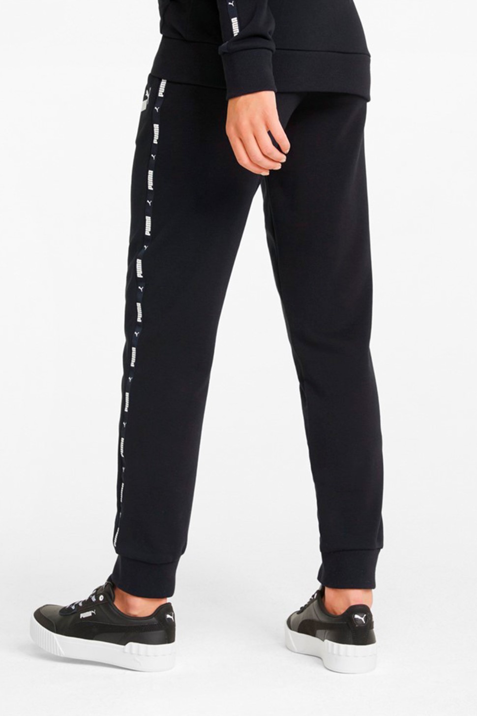 Брюки женские Puma Power Tape Pants T черные 84712001 — фото 3 — Sport City Брюки женские Puma Power Tape Pants T черные 84712001 — фото 3