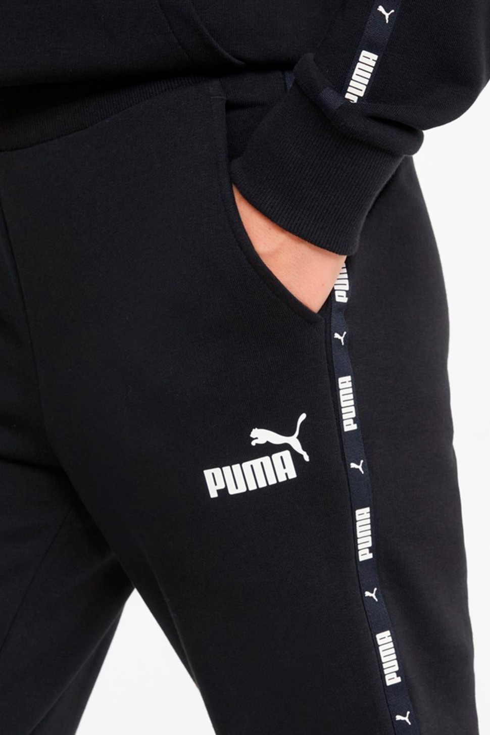 Брюки женские Puma Power Tape Pants T черные 84712001 — фото 5 — Sport City Брюки женские Puma Power Tape Pants T черные 84712001 — фото 5