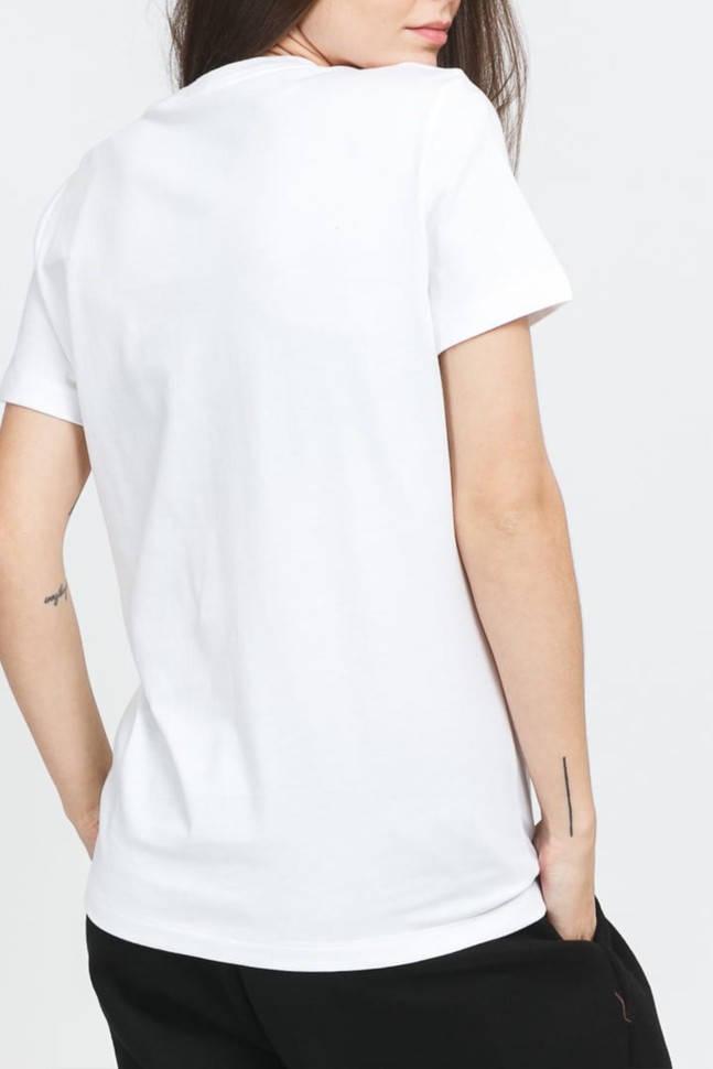 Футболка женская Nike W Nsw Club Tee белая DN2393-100 изображение 3