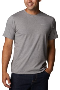 Футболка чоловіча Columbia Men's Sun Trek™ Short Sleeve Tee сіра 1931161-024 изображение 2