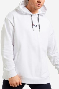 Толстовка  Fila Hoodie біла 115495-00 изображение 2