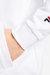 Толстовка  Fila Hoodie біла 115495-00 изображение 7