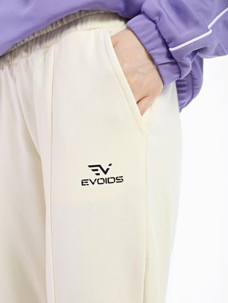 Штани жіночі Evoids Isola бежеві 312208-125 изображение 4