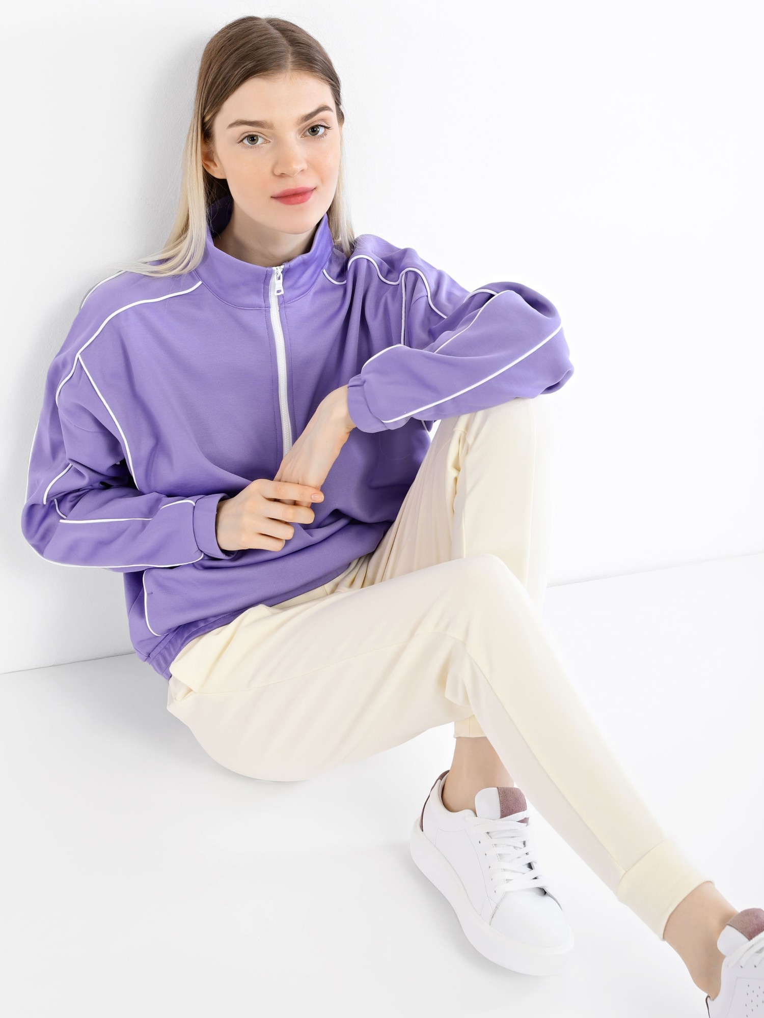 Брюки женские Evoids Isola бежевые 312208-125 изображение 6