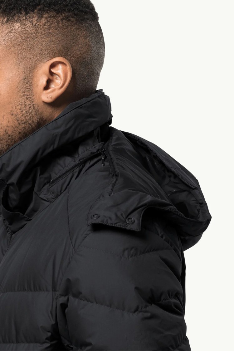 Куртка чоловіча Jack Wolfskin FAIRMONT MEN чорна 1203591-6000 изображение 5