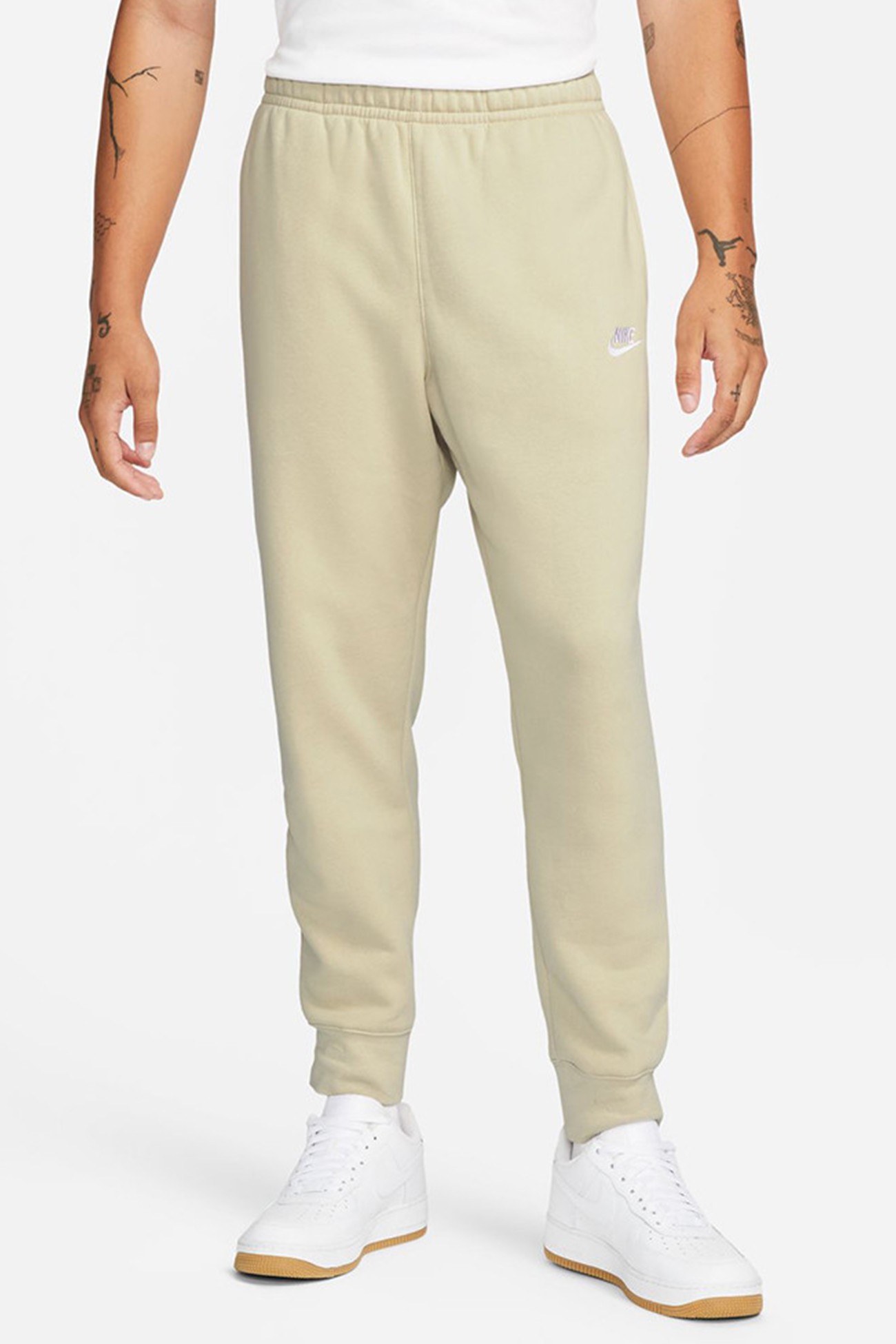 Брюки мужские Nike M Nsw Club Jggr Bb бежевые BV2671-206 изображение 2