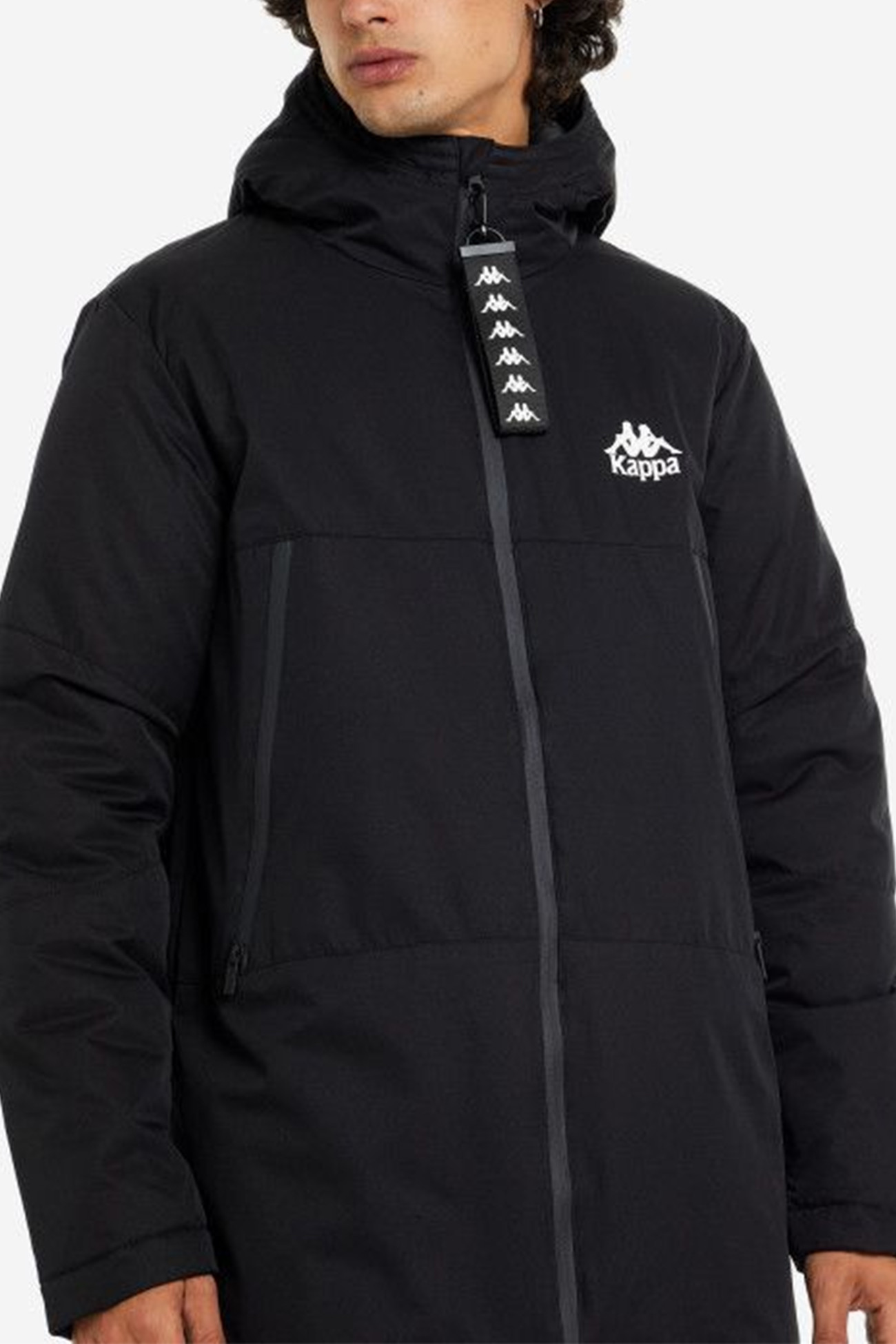 Куртка мужская Kappa  черная 116151-99 изображение 2