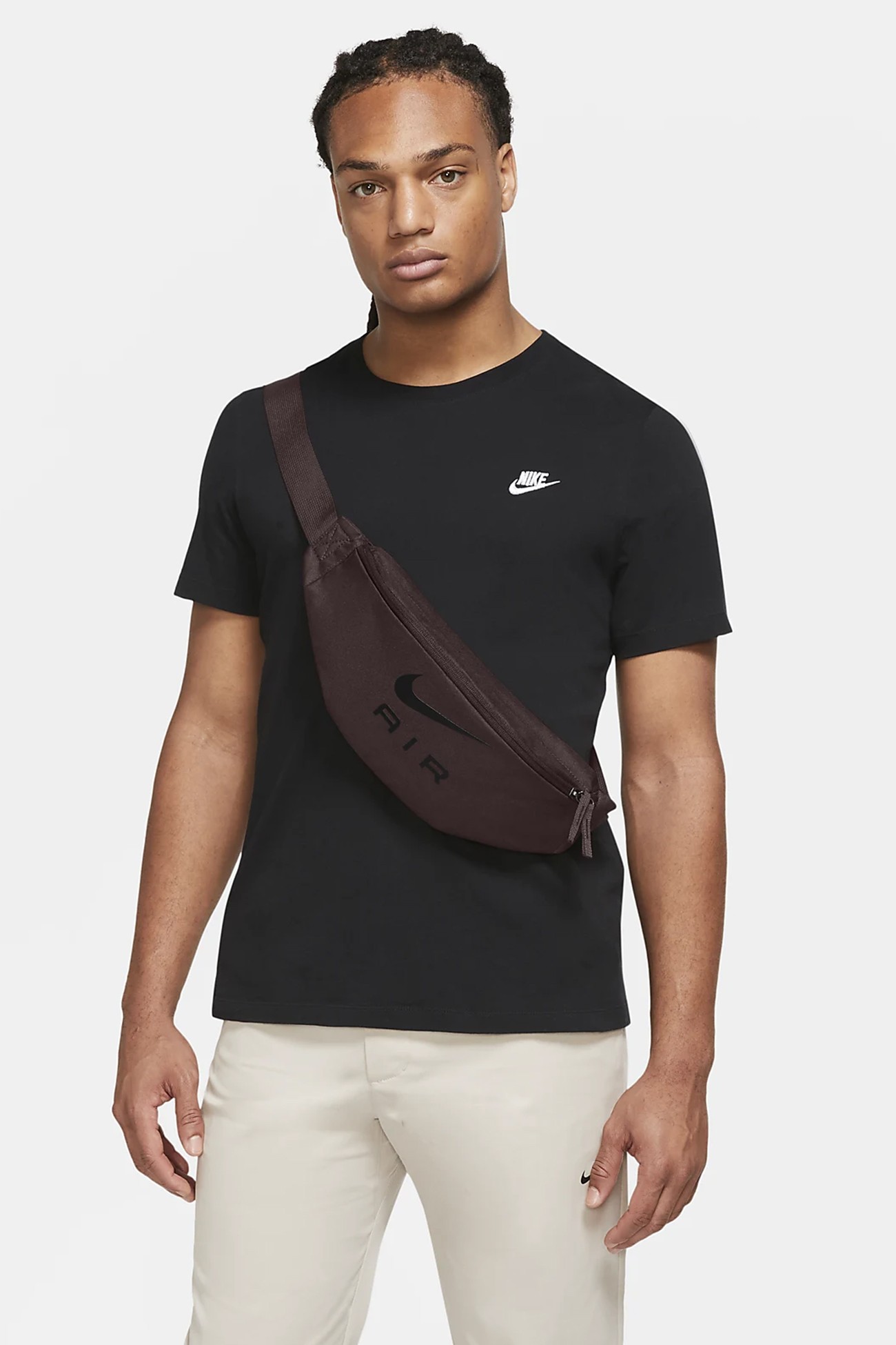 Сумка  Nike NK HERITAGE WAISTPACK - NK AIR бордовая DR6271-227 изображение 5